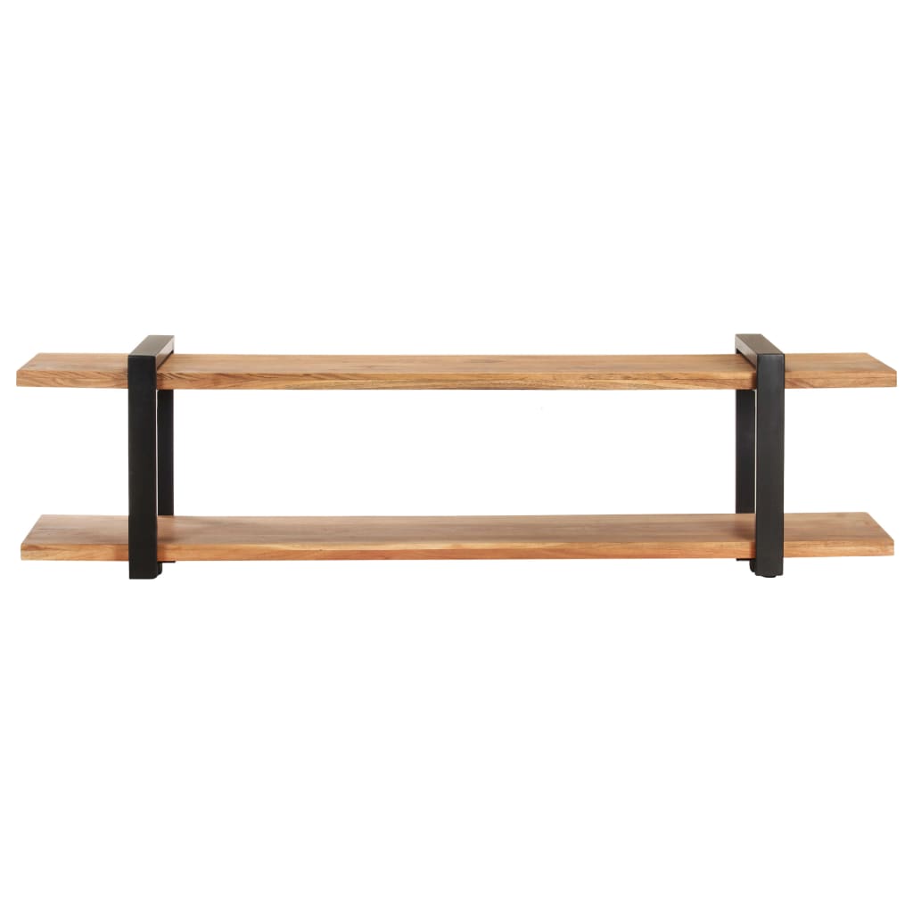 Tv-skap 160x40x40 cm heltre akasietre - number 2.