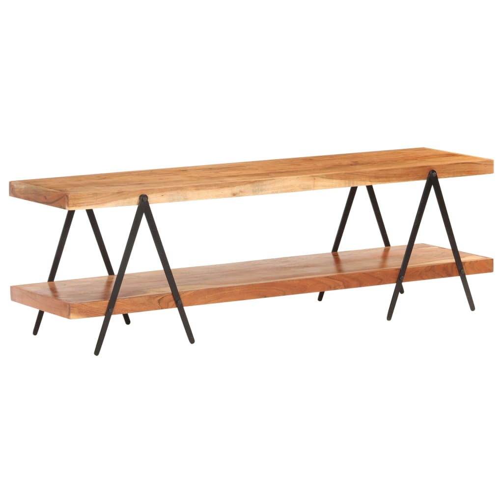 Tv-skap 160x40x50 cm heltre akasietre - number 1.