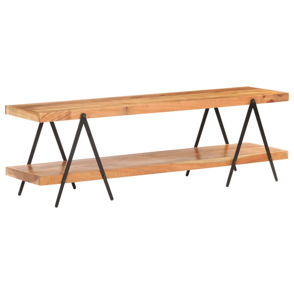 Tv-skap 160x40x50 cm heltre akasietre - number 8.