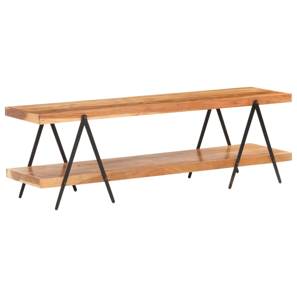 Tv-skap 160x40x50 cm heltre akasietre - number 9.