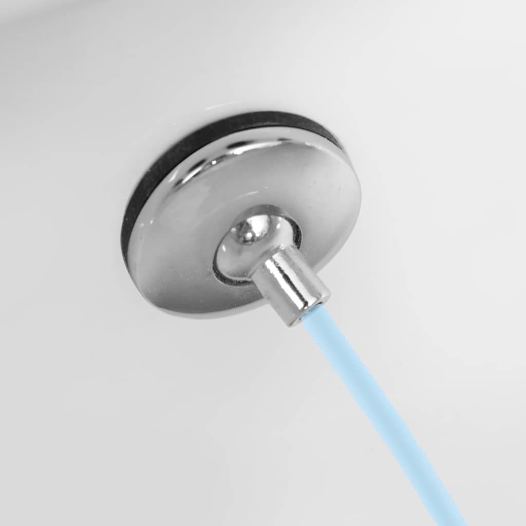 Wc suspendu sans rebord et avec réservoir caché en céramique blanche - number 9.