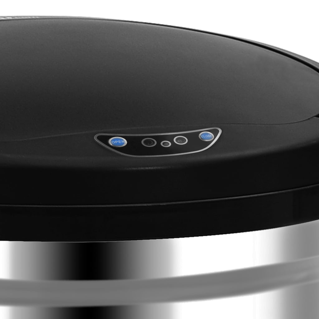 Affaldsspand med sensor 40 l rustfrit stål - number 6.