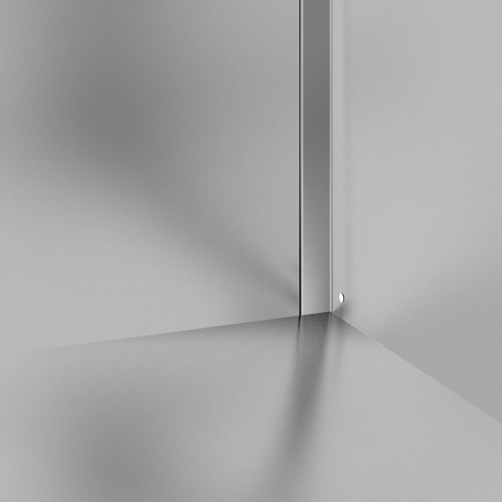 Komercijalni kuhinjski stol s ormarićem od nehrđajućeg čelika - number 7.