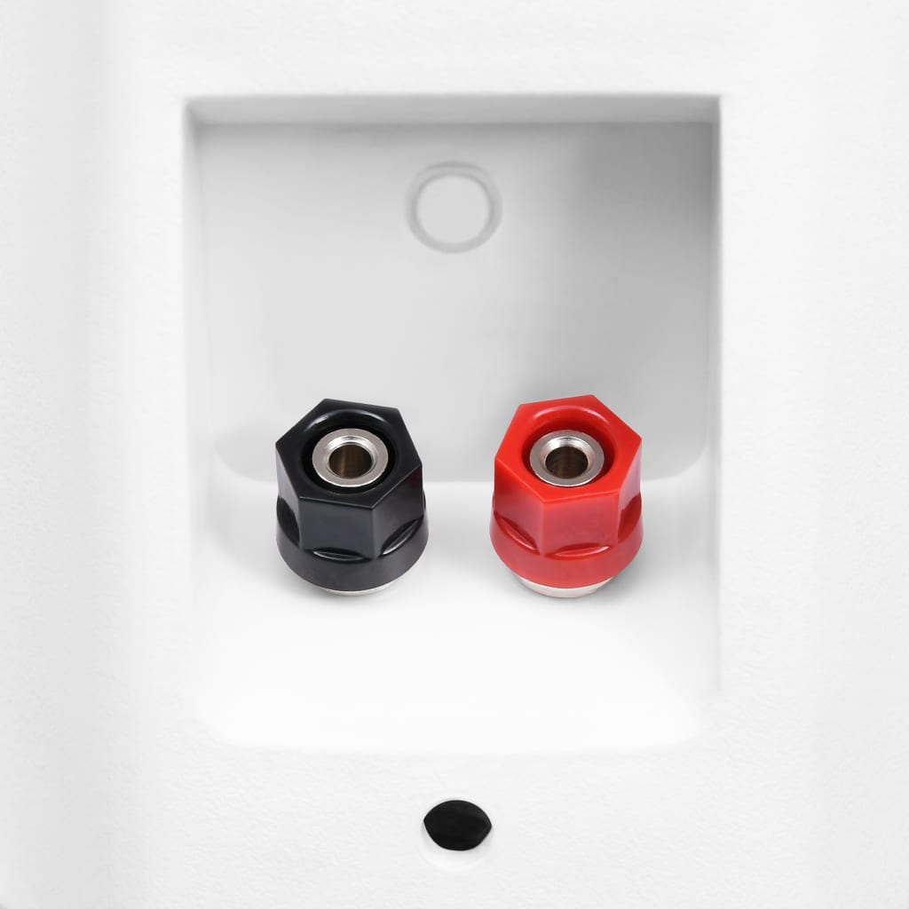 Zidni zvučnici 2 kom. unutarnja i vanjska 80 w bijela - number 9.