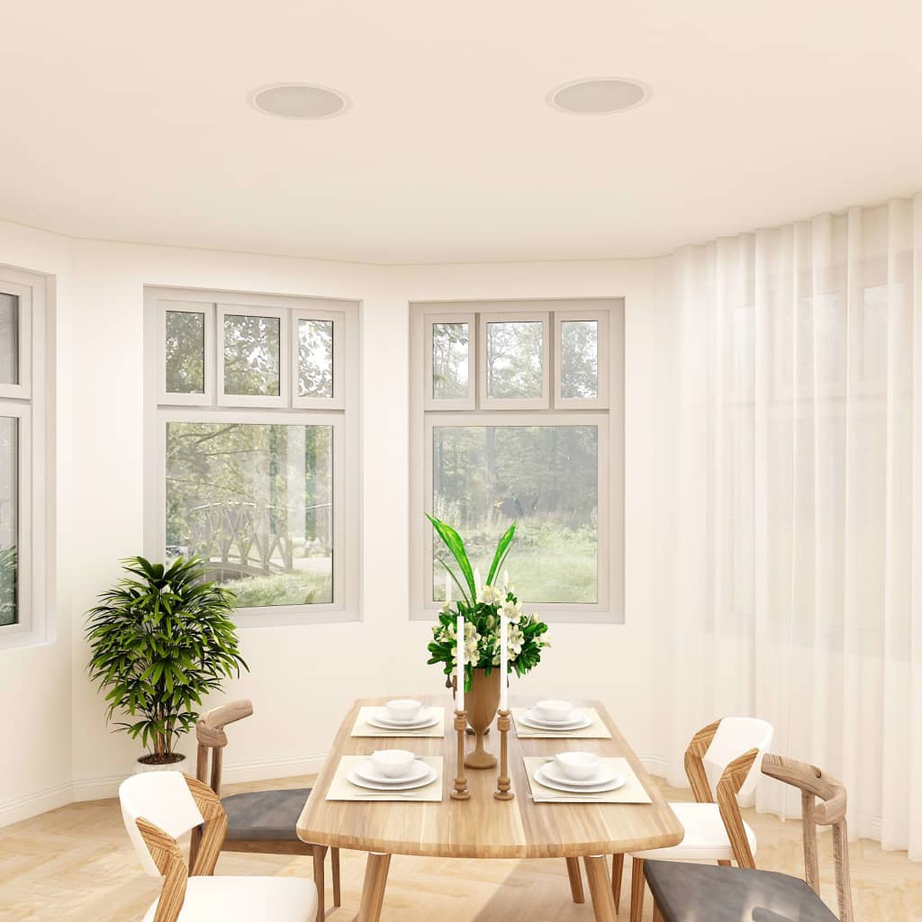 Ugradbeni zidni i stropni zvučnici sa visokotoncem 2 kom. 360 w - number 1.