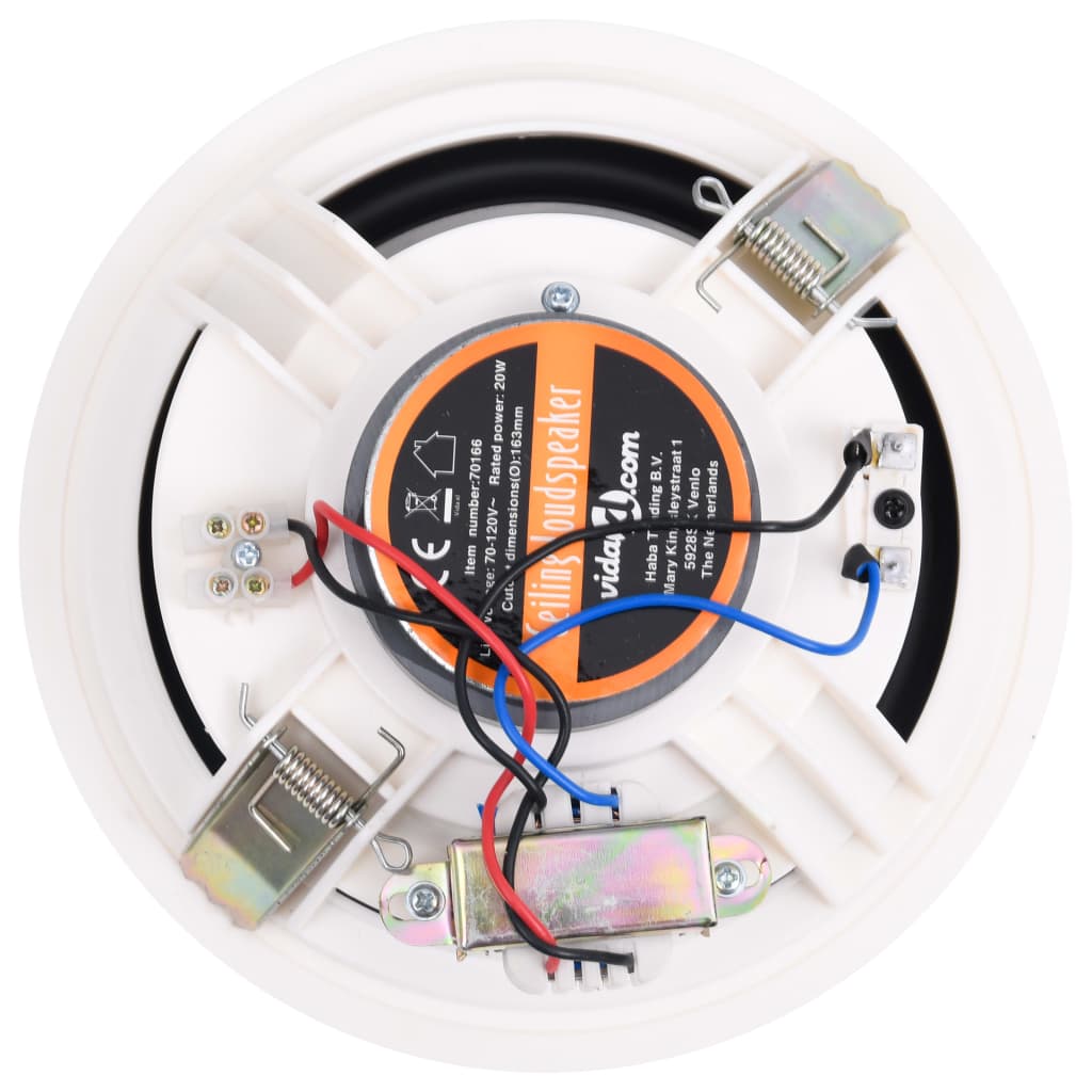 Altoparlanti da incasso a parete e soffitto con tweeter 2 pz. 360 w - number 4.