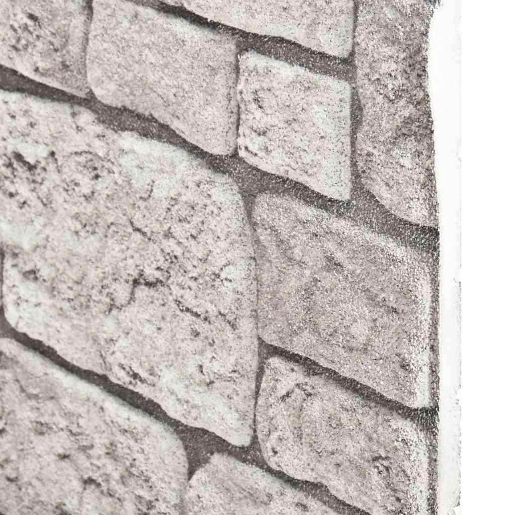 3d-vægpaneler 10 stk. murstensdesign eps grå - number 6.