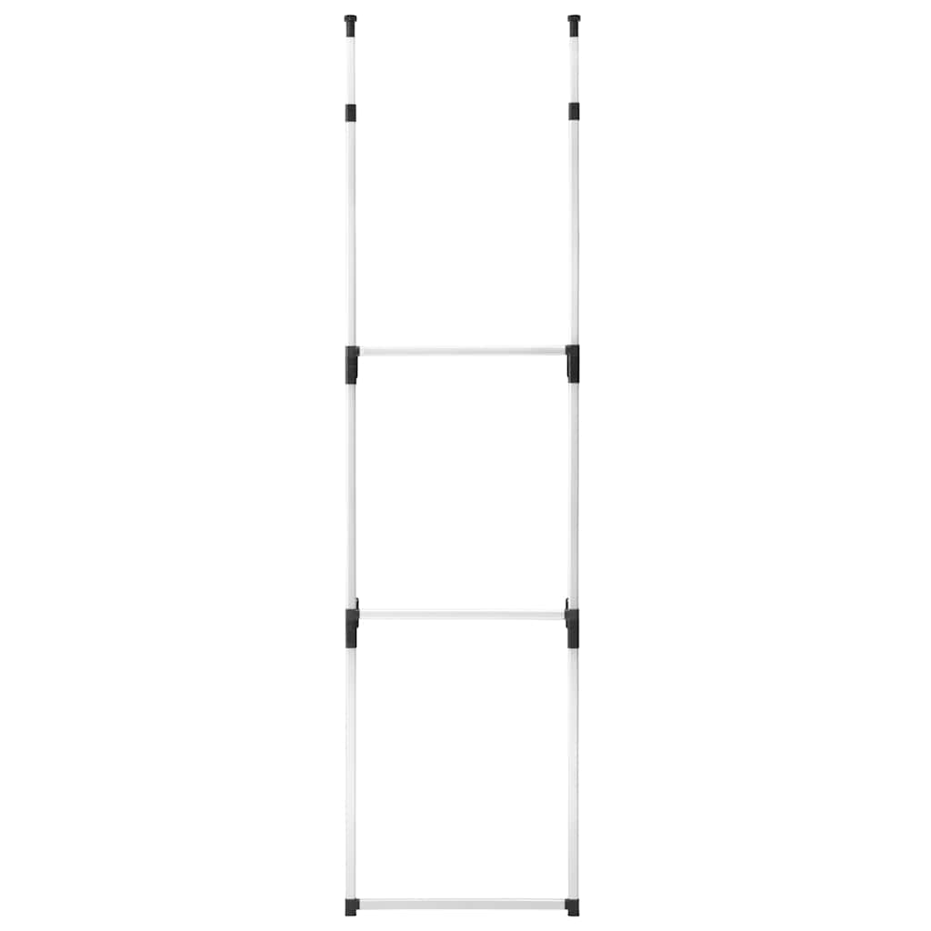 Teleskopisk garderobesystem med stænger aluminium - number 7.