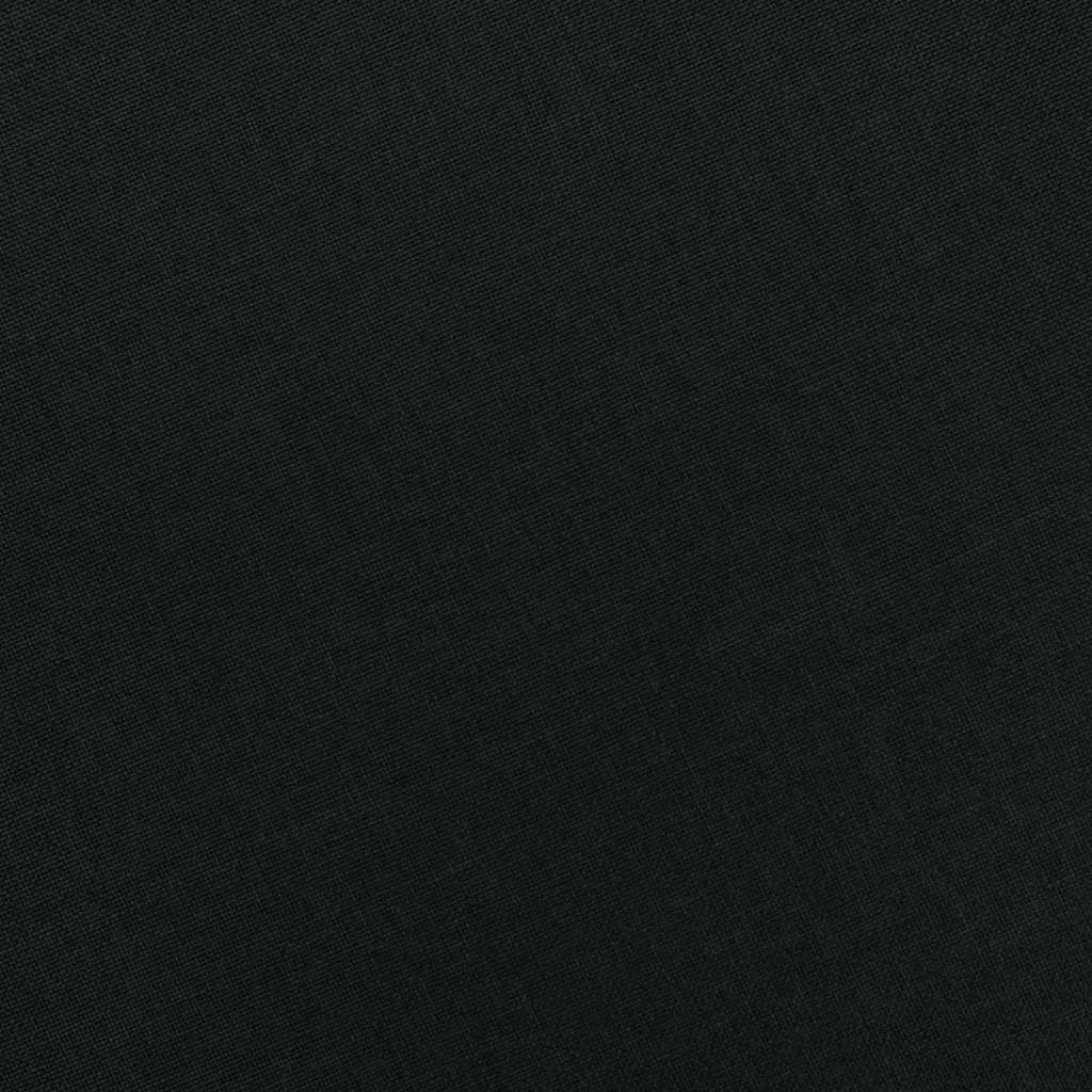 Fotel z podnóżkiem tkanina - czarny, 1 - number 7.