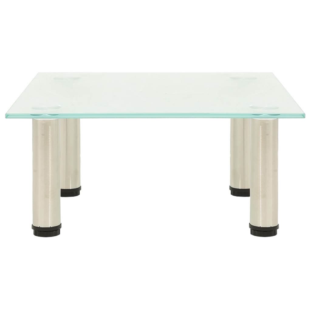 Tv -tabell 40x35x17 cm herdet glass mattet - number 2.