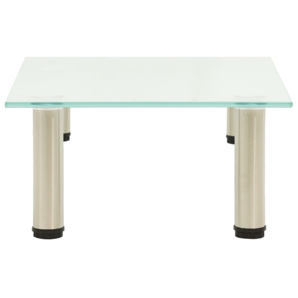 Tv -tabell 40x35x17 cm herdet glass mattet - number 3.