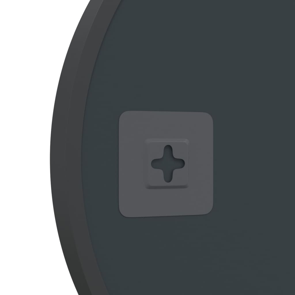 Miroir mural noir - 40 cm, 1 - number 6.