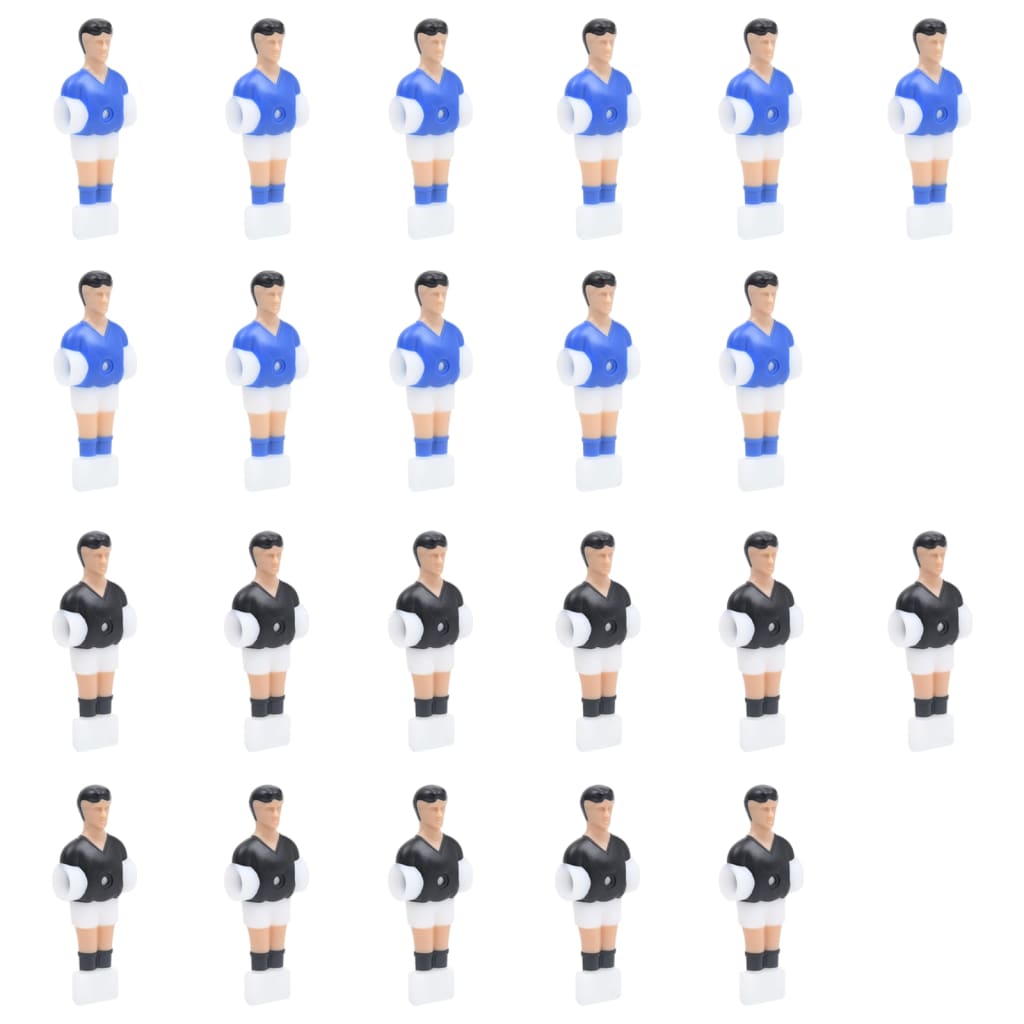 Spillerfigurer til bordfodbold til 12,7 mm stang 22 stk. - number 6.