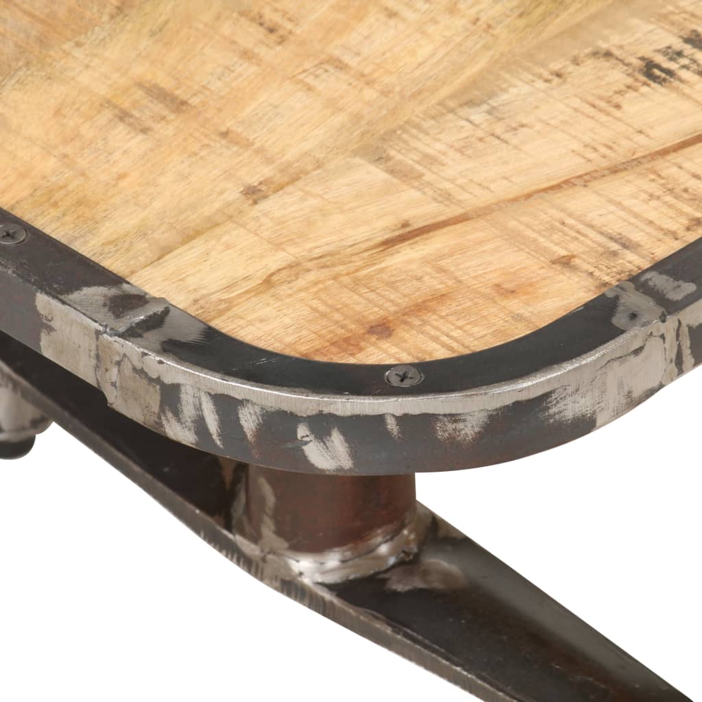 Tv-skab 160x30x40 cm massivt mangotræ - number 4.