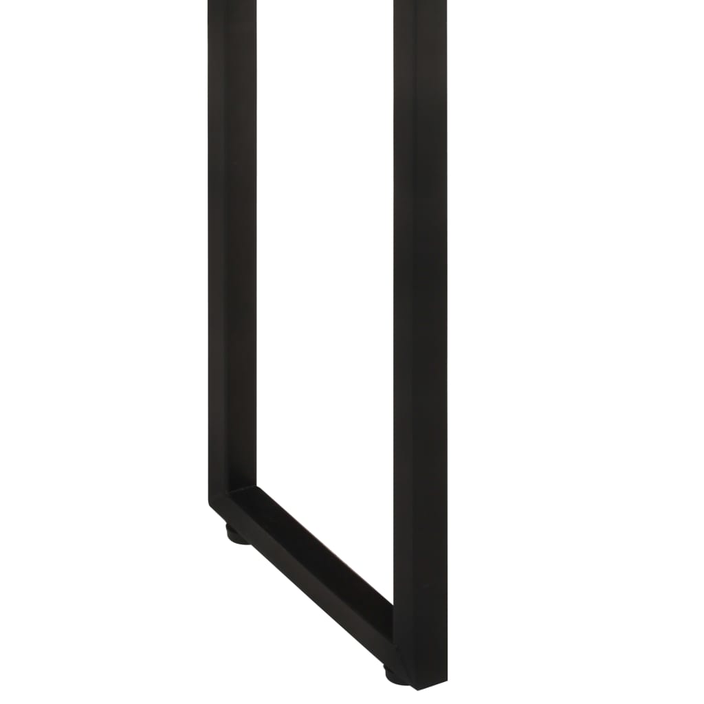 Planter 60x20x68 cm solid recycled wood - number 7.