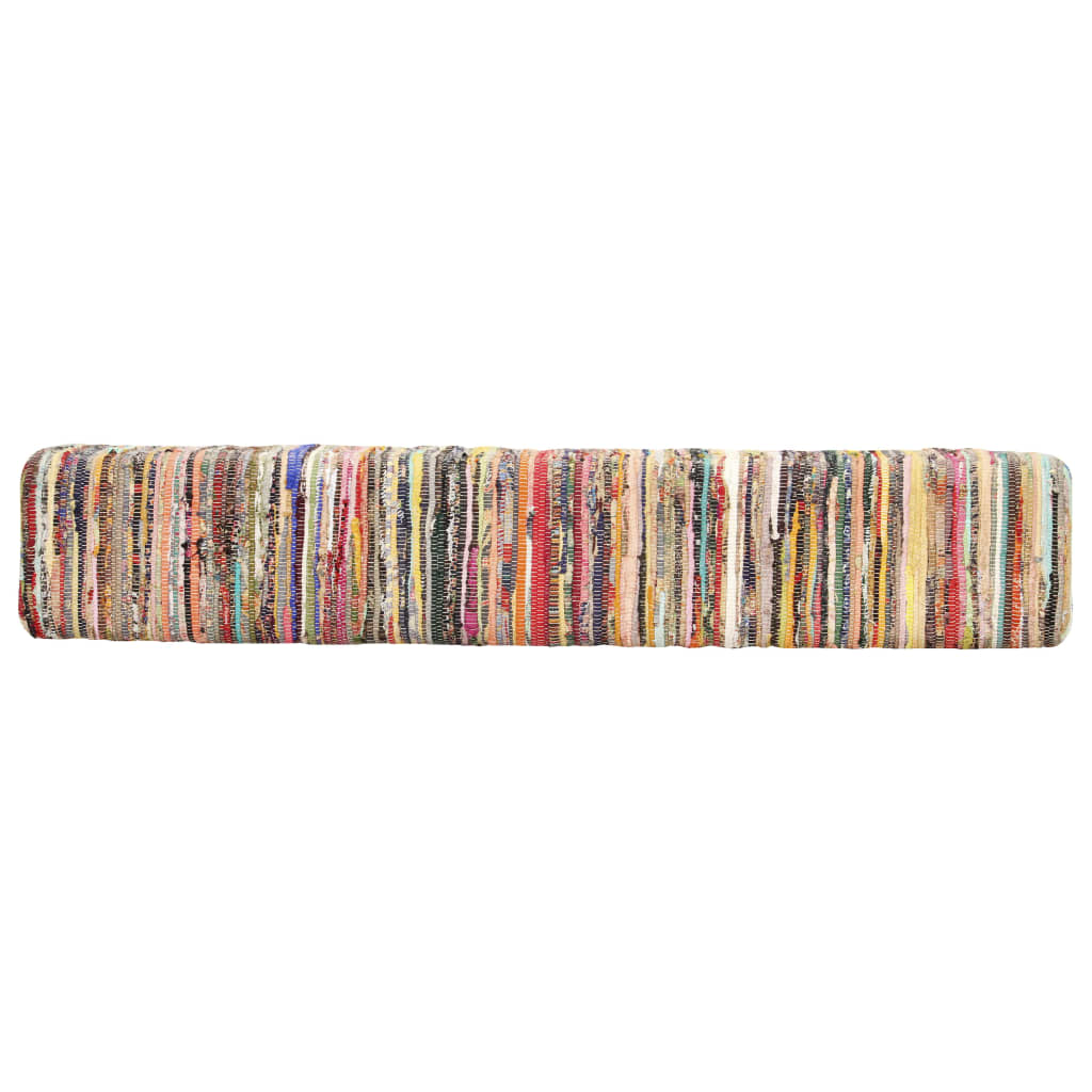 Bench 160 cm chindi mablit multicolored - number 3.