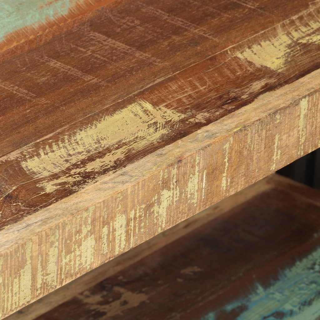 Tv-skab 90x30x40 cm massivt genbrugstræ - number 5.