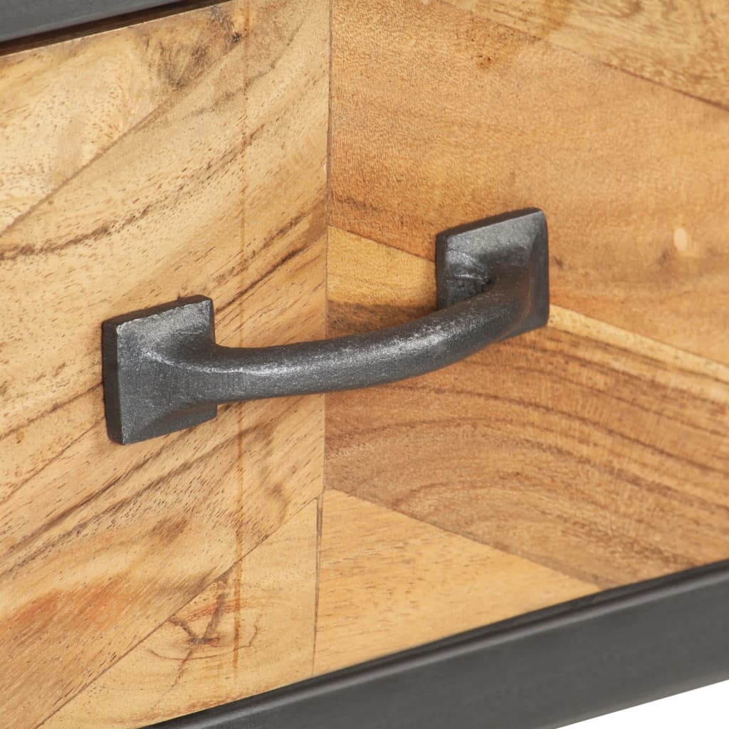 Stół konsolowy 110x35x75 cm lite drewno akacjowe - number 4.