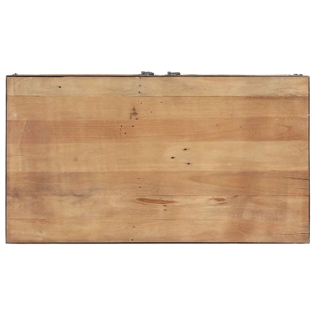 Stolić za kavu 90x50x39 cm puno reciklirano drvo - number 4.