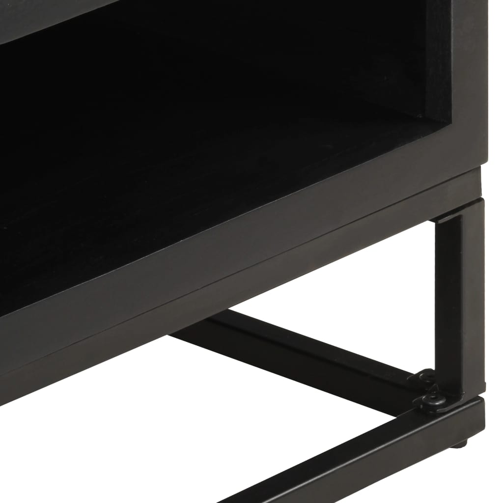 Sofabord 90x60x35 cm massivt mangotræ - number 6.