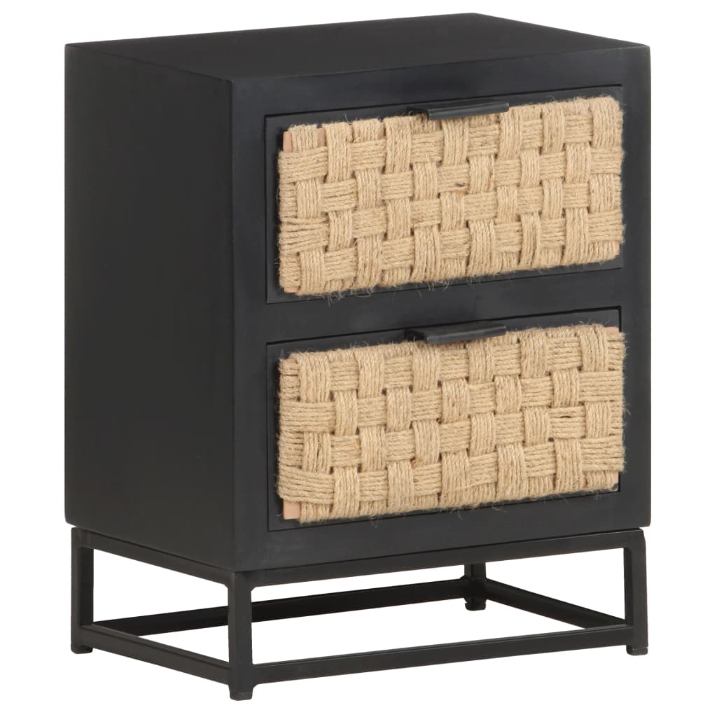 Noćni ormarić 40x30x50 cm masivno drvo manga - number 11.