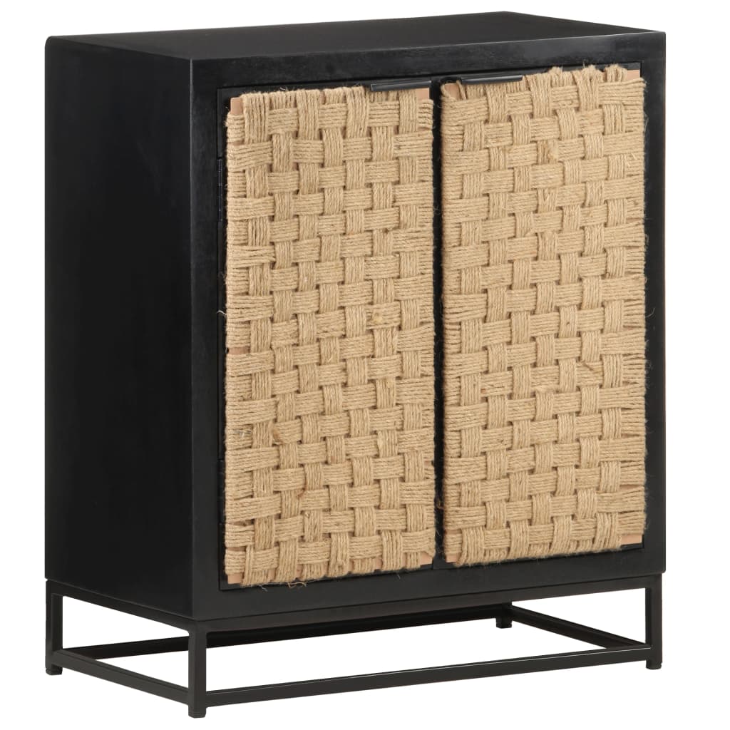 Příborník 60x35x70 cm masivní mangové dřevo - number 10.