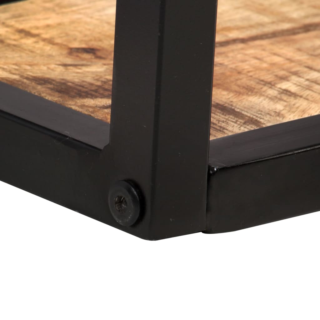 Væghylder 2 stk. 120 cm ru mangotræ - number 6.