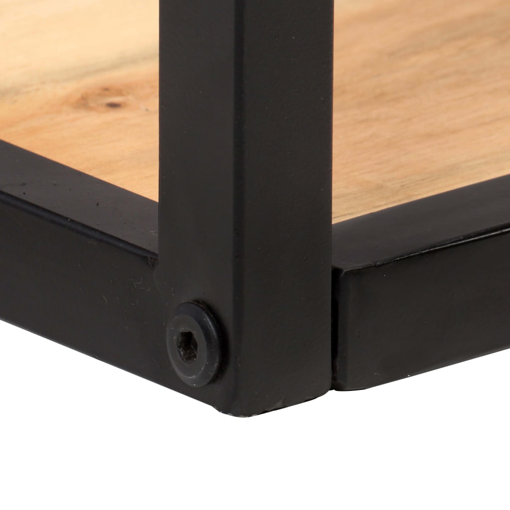 Vegghyller 2 stk. 80 cm massivt akasietre - number 6.