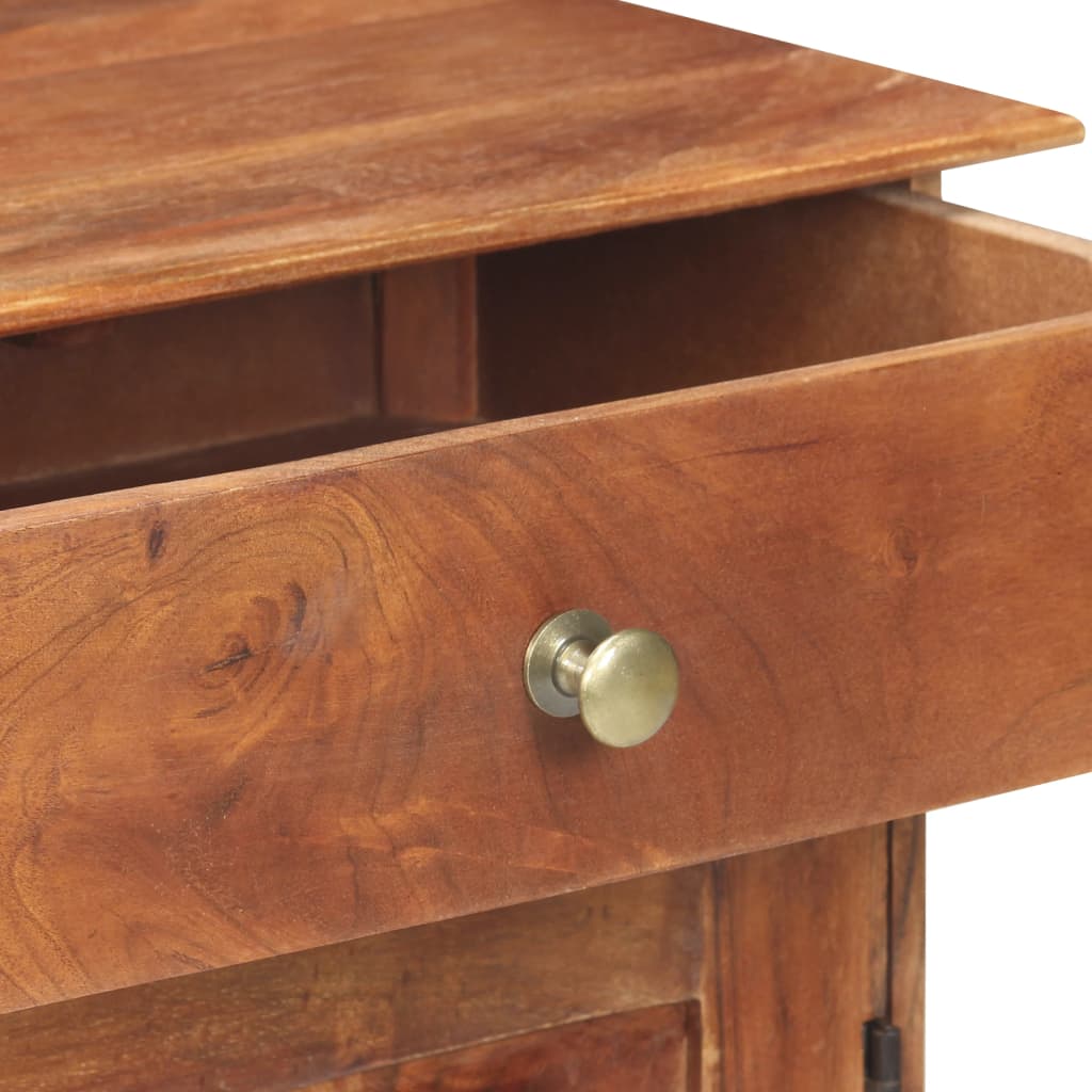 Sideboard 135x35x75 cm massivt akaciaträ - number 6.