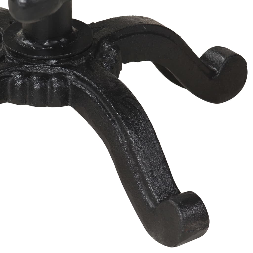 Barska stolica od lijevanog željeza crna - number 6.