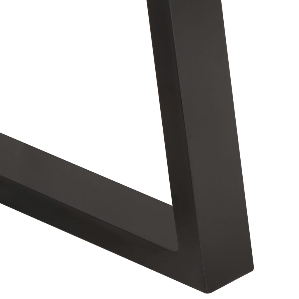 Stolik kawowy z krawędziami naturalnymi 60x60x40 cm lite drewno akacjowe - number 5.