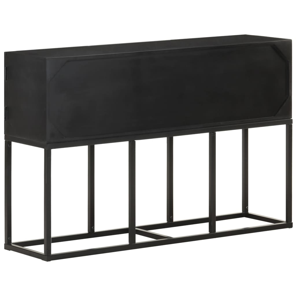 Skænk 115x30x76 cm massivt mangotræ - number 3.