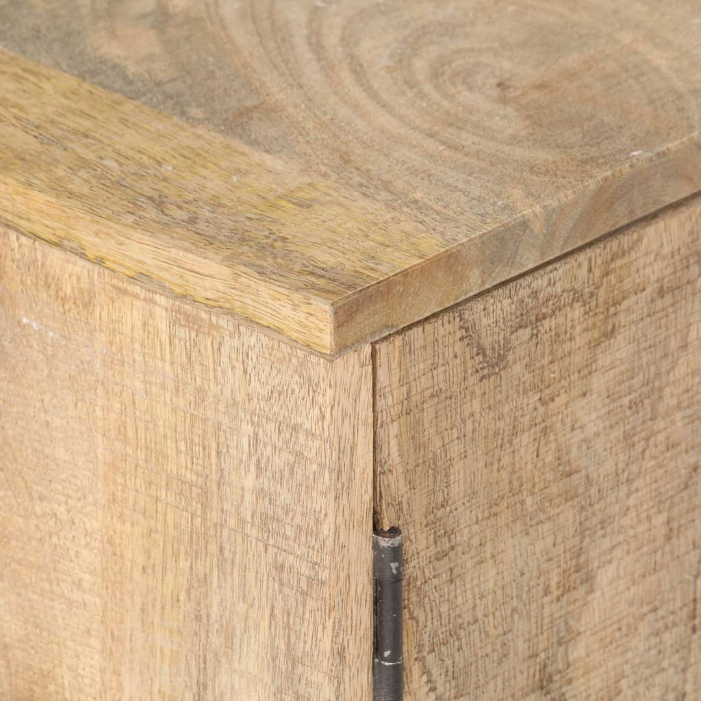Tv-skab 160x30x45 cm massivt mangotræ - number 6.