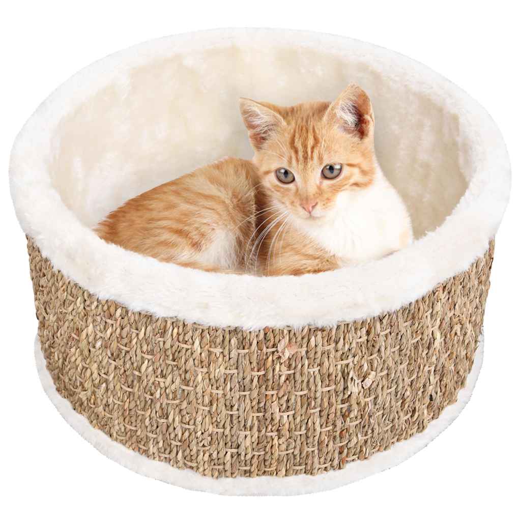 Panier rond pour chat 36 cm jonc de mer - number 1.
