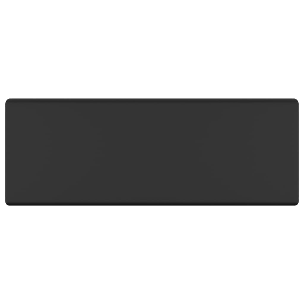 Lavabo de lujo con rebosadero de cerámica cuadrado de 41x41 cm - verde claro mate - number 2.