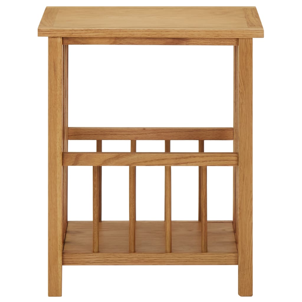 Porta riviste 45x35x55 cm rovere massello - number 2.