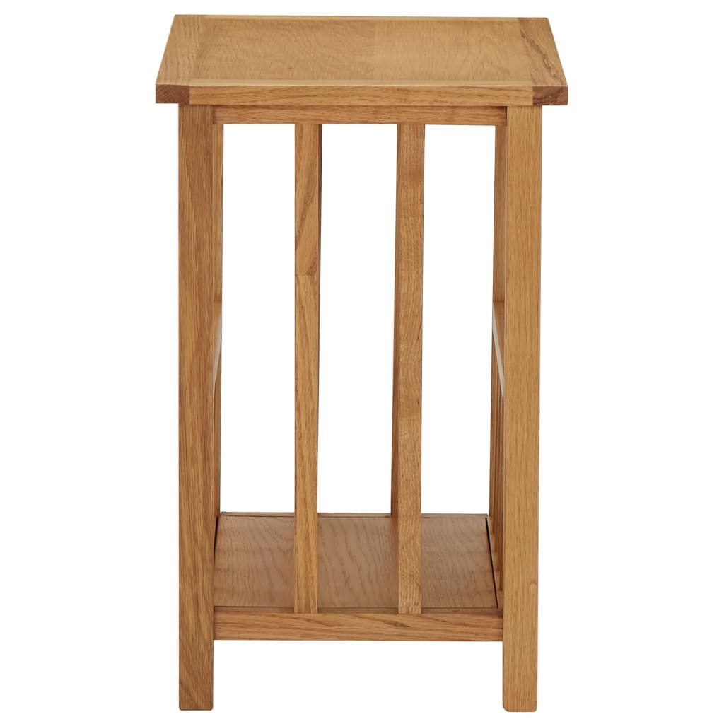 Porta riviste 45x35x55 cm rovere massello - number 3.
