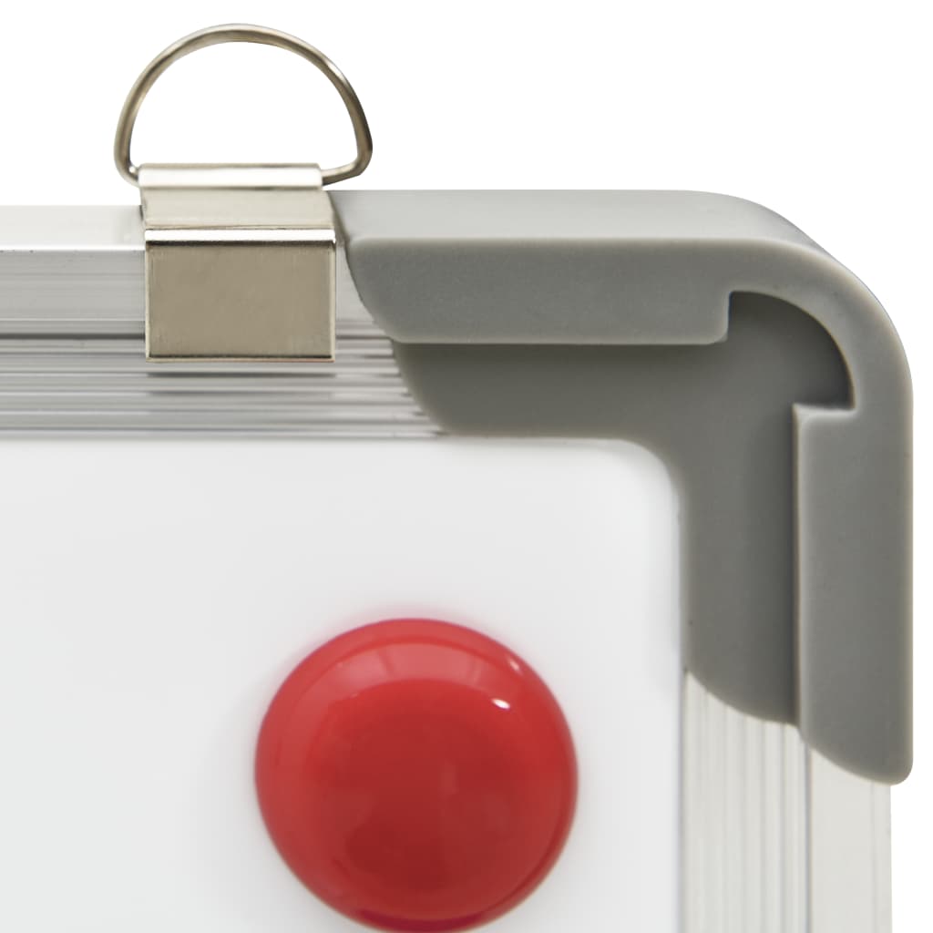 Pizarra magnética de acero color blanco - 60 x 40 cm - number 6.