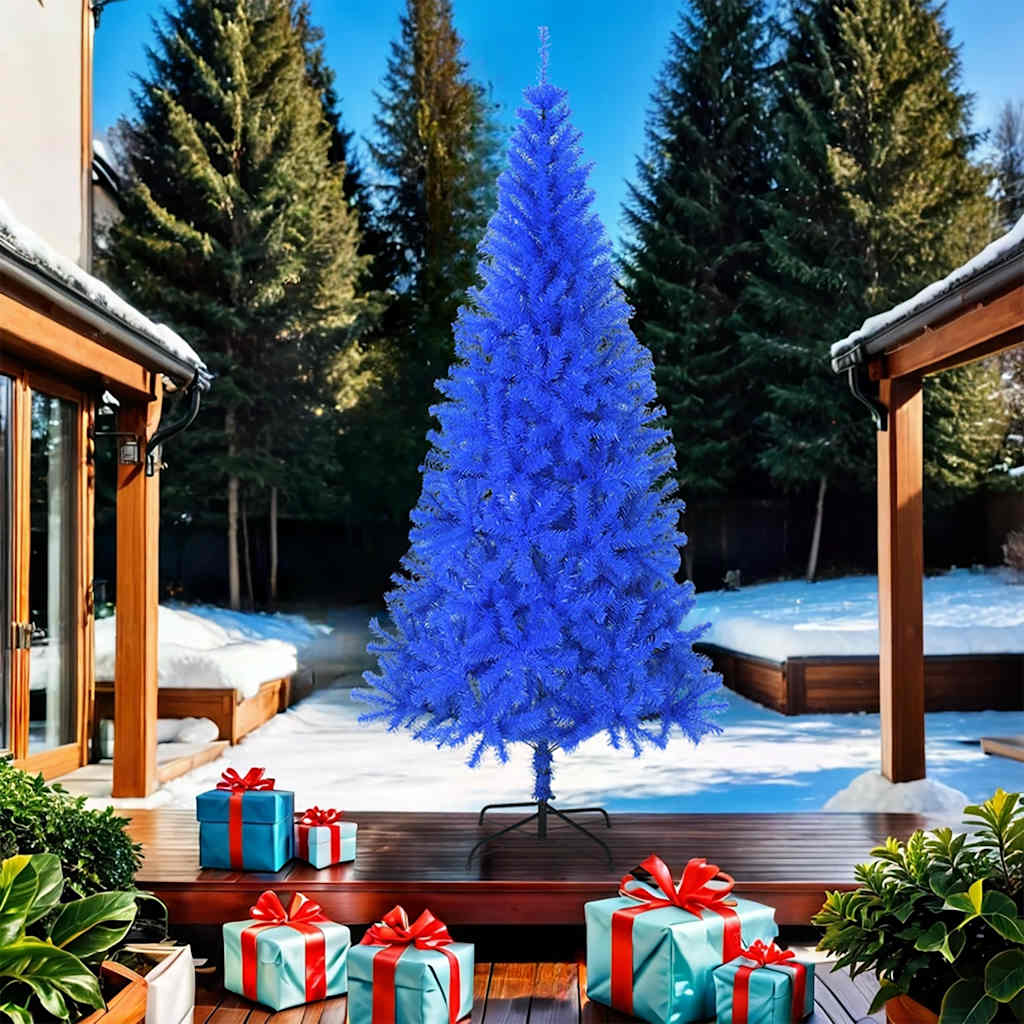 Artificial christmas tree with christmas tree base 210 cm pvc - number 2.
