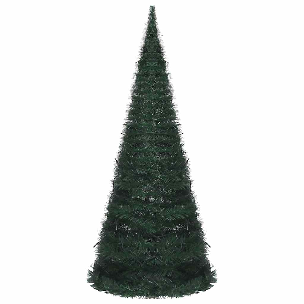 Artificial pop-up christmas tree with lights 210 cm green - number 3.