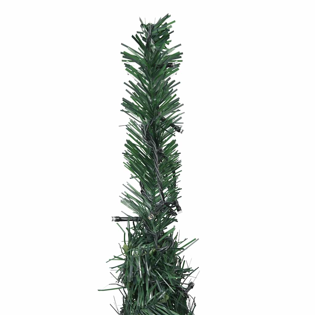 Artificial pop-up christmas tree with lights 210 cm green - number 5.