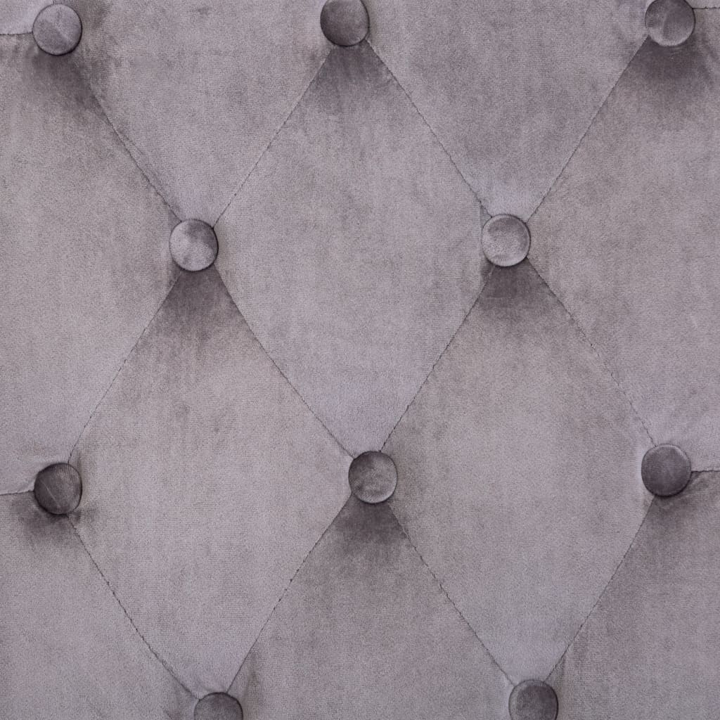 Blagovaonska stolica velur - siva, 1 - number 8.