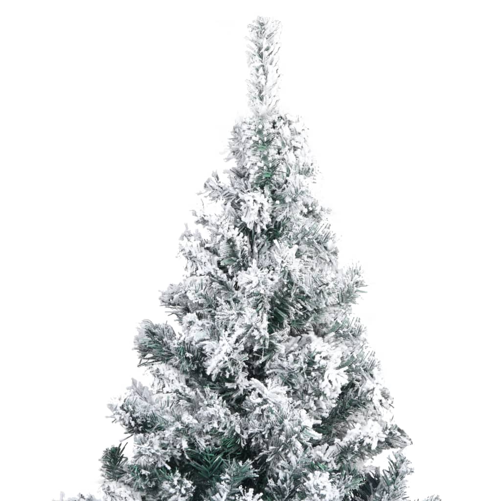 Artificial christmas tree with snow 240 cm pvc green - 240 x 150 cm, 1 - number 3.