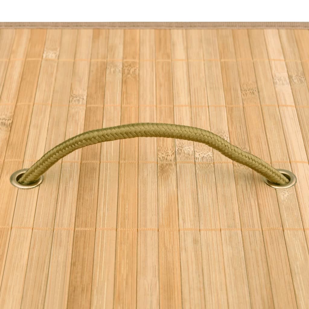 Storage boxes pcs. bamboo - light wood, 4, 1 - number 7.