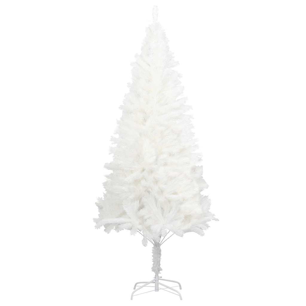 Sapin de noël artificiel avec aiguilles réalistes 240 cm - blanc, 240 x 100 cm, 1 - number 2.