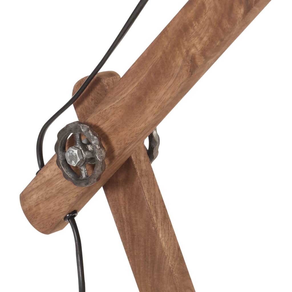 Lampe de bureau industrielle 58x18x90 cm e27 colore en laiton rond - number 7.