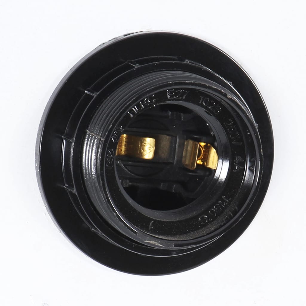 Lampe suspendue industrielle 25 w ronde 40 cm e27 blanche - number 9.