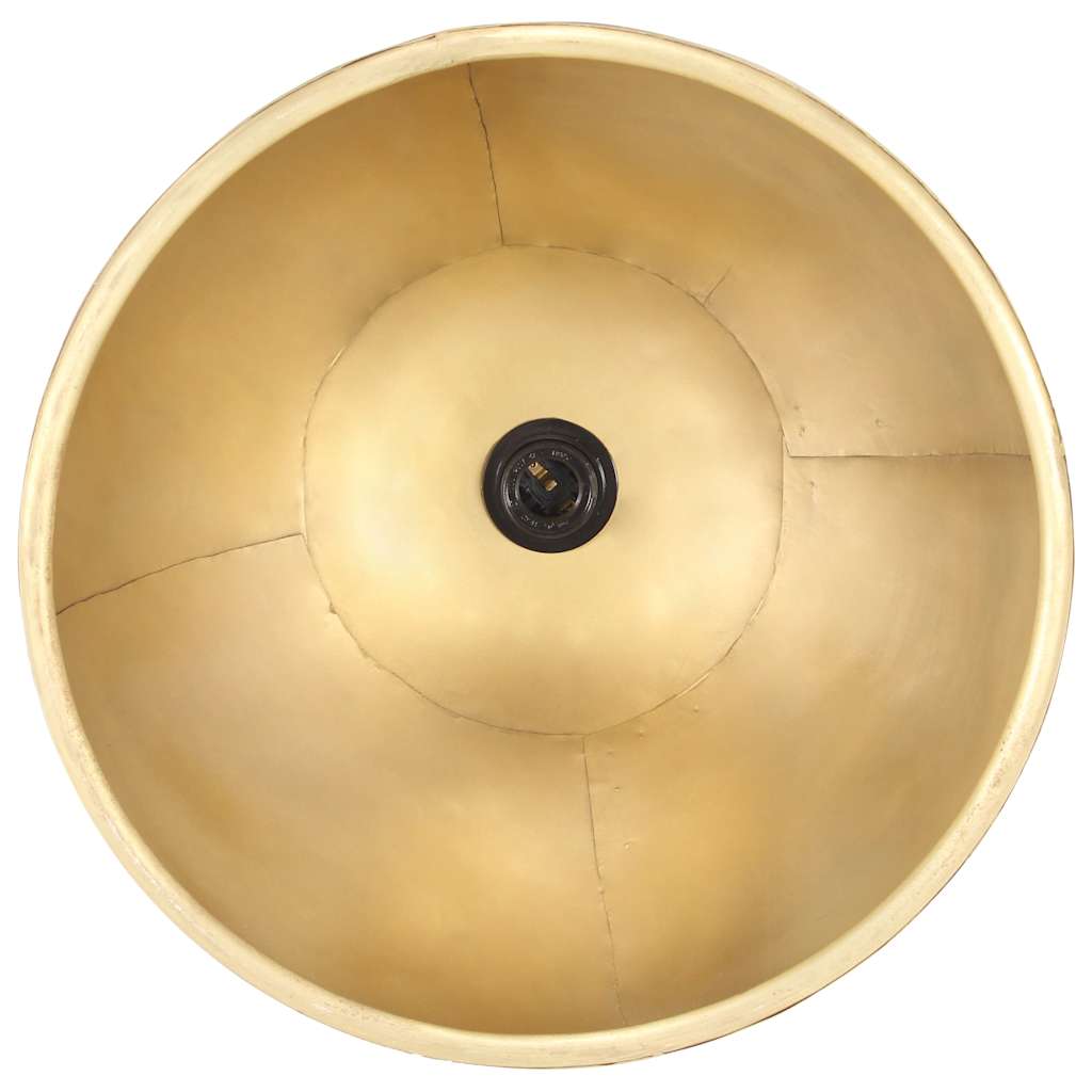 Industrial hanging lamp 25 w round 40 cm e27 brass-coloured - number 8.