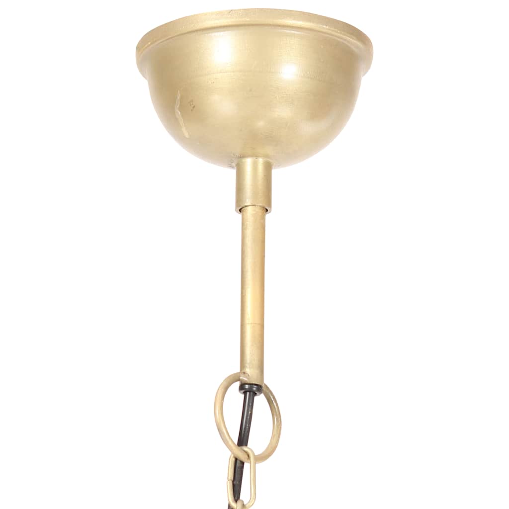 Industrial hanging lamp 25 w round 40 cm e27 brass-coloured - number 7.