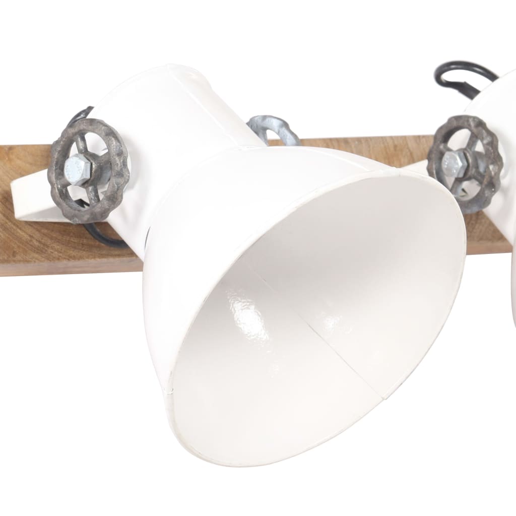 Industrial wall lamp 90x25 cm e27 white - number 4.